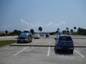 Anastasia Island Beach Parking Lot