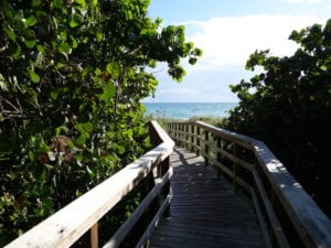 North Beach Park Boardwalk Hollywood Florida