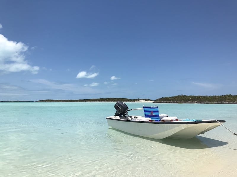 Classic Boston Whaler Sport 13 in The Bahamas